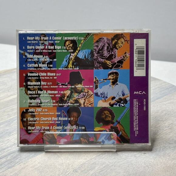 Jimi Hendrix Music CD - Blues 1994 - Picture 2 of 4